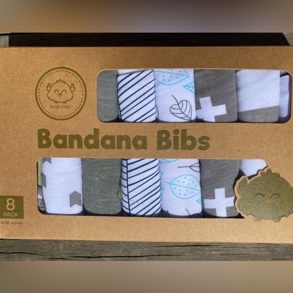 KeaBabies Organic Bandana Bibs